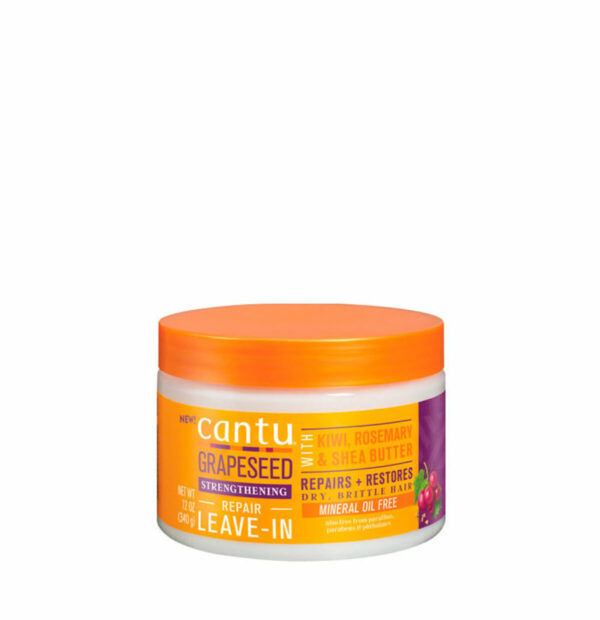 cantu acondicionador sin aclarado reparador grapeseed strengthening repair leave in g beths hair x