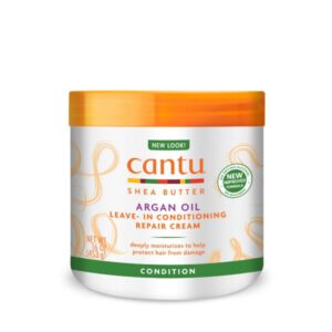 cantu argan oil leavein conditioning repair cream g