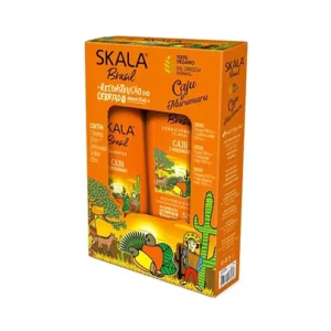 kit skala caju shampoo e condicionador