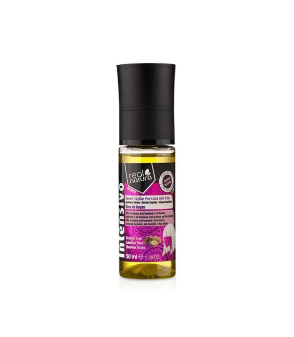 real natura serum capilar pro lisos anti frizz argan ml