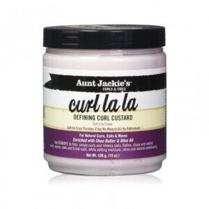 aunt jackie s curl la la defining curl custard g