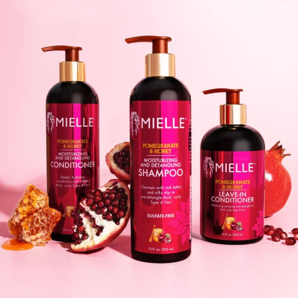 pomegranate honey detangling shampoo lifestyle x